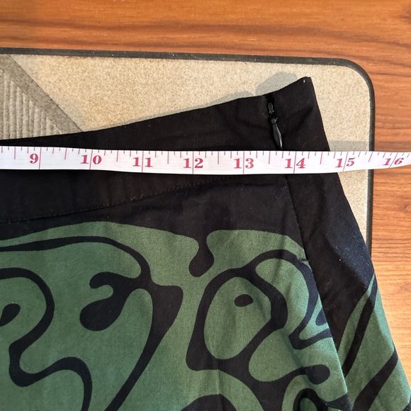 Dangerfield Who Are You Border Print Skirt - Picture 4 of 8